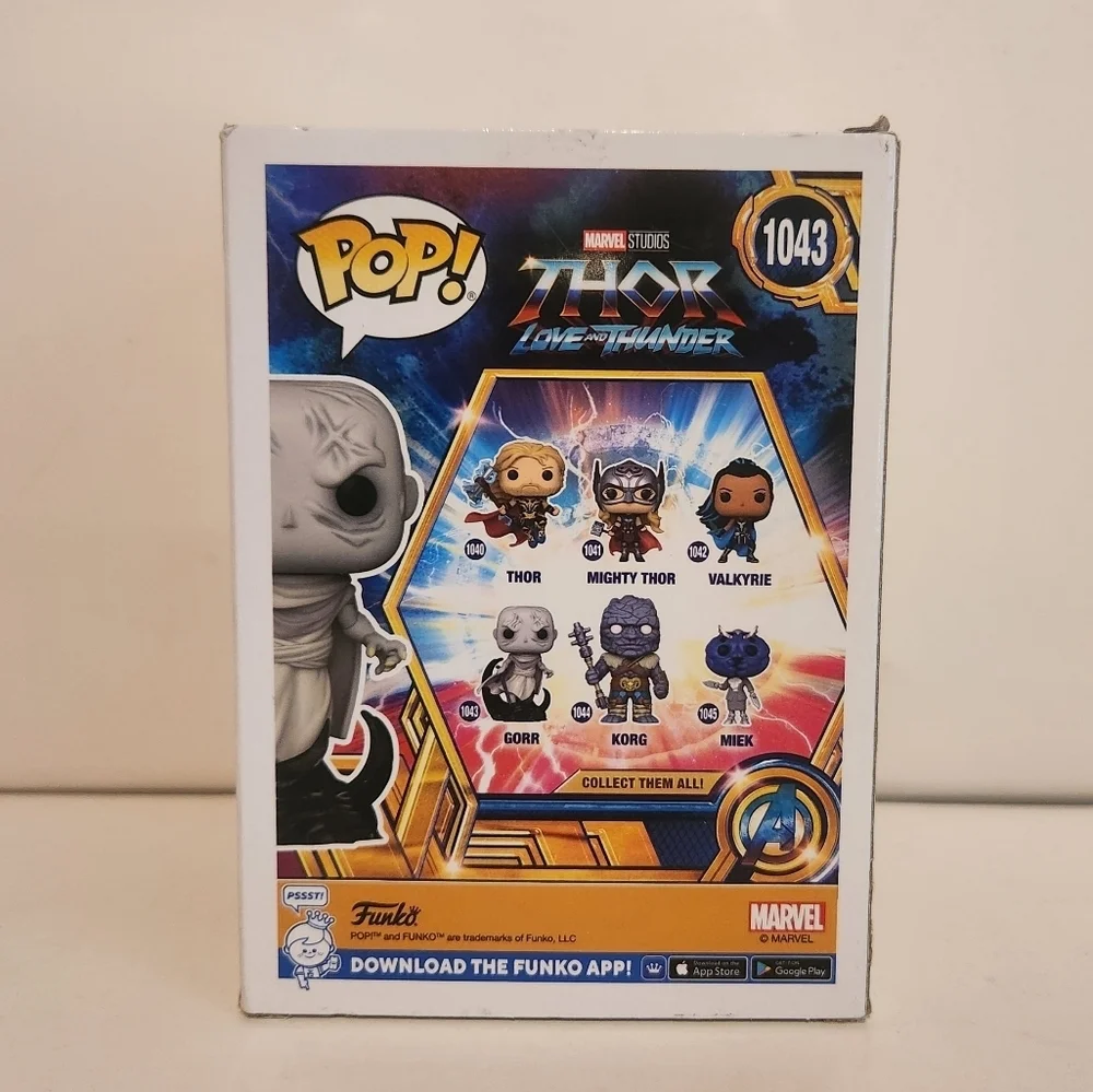 Brand New Thor Love and Thunder Gorr Funko Pop 1043